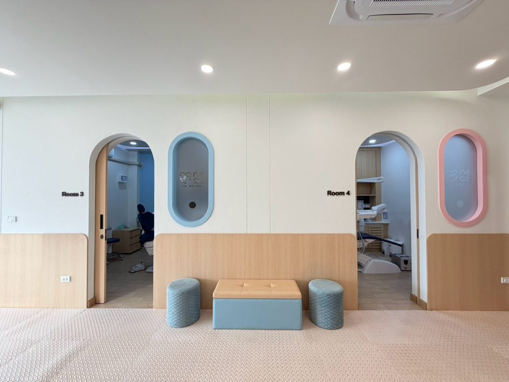 NEAT Dental Clinic treatment room corridor